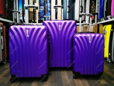 Лот: 14333625. Фото: 1. Чемодан Большой "Phuket" Фиолетовый... Чемоданы и сумки дорожные