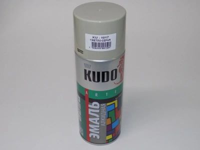 Лот: 12937641. Фото: 1. Эмаль Kudo KU-1017 светло серая... Краски, лаки, растворитель