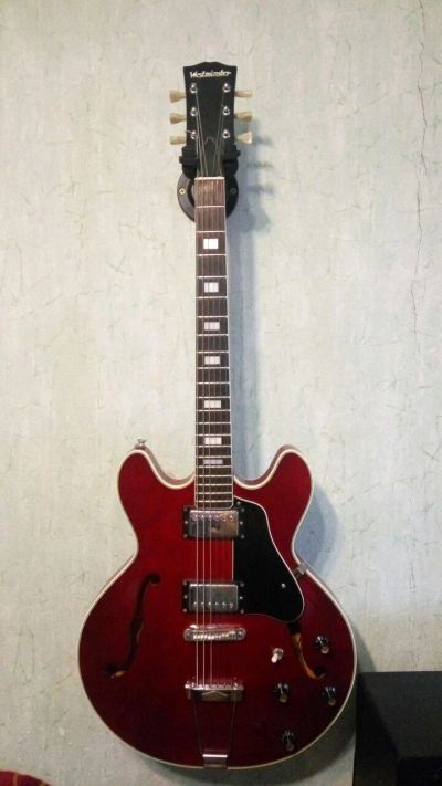 Лот: 11683659. Фото: 1. Westminster Japan ES-330 Hollow... Гитары