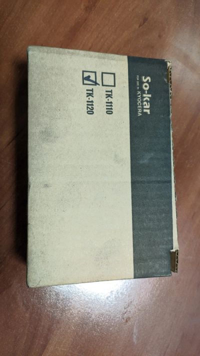 Лот: 14911814. Фото: 1. Тонер TK - 1120 So - kar Kyocera. Картриджи, расходные материалы