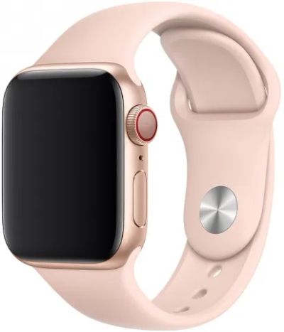 Лот: 22218188. Фото: 1. Ремешок Apple Watch 40мм, розовый... Смарт-часы, фитнес-браслеты, аксессуары