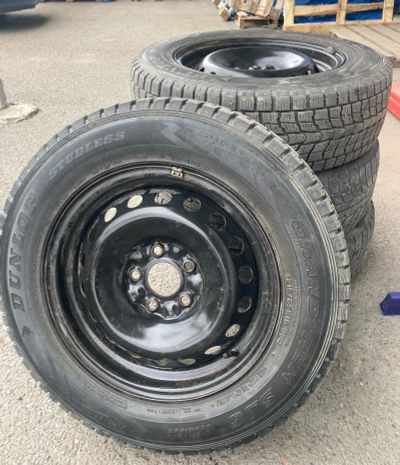 Лот: 24342244. Фото: 1. Комплект колес 215/65R16. Шины на дисках