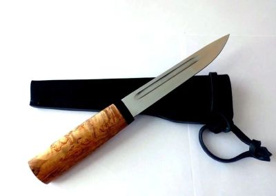 Лот: 14575433. Фото: 1. Нож "Якутский" из инструментальной... Ножи, топоры