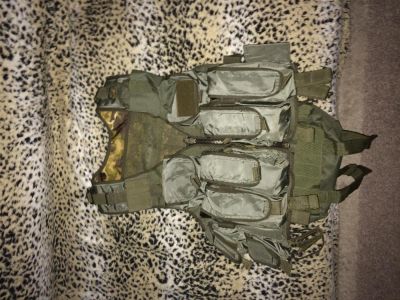 Лот: 4320912. Фото: 1. Разгрузочный многоцелевой жилет... Пейнтбол, страйкбол