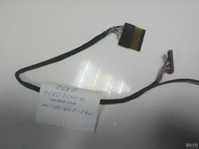 Лот: 15483863. Фото: 1. шлейф кабель LVDS от телевизора... Запчасти для телевизоров, видеотехники, аудиотехники