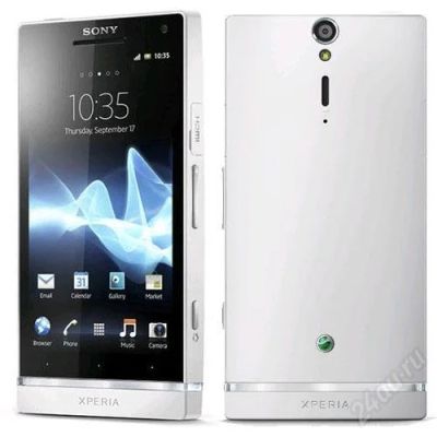 Лот: 2667867. Фото: 1. Sony Xperia S White. Смартфоны