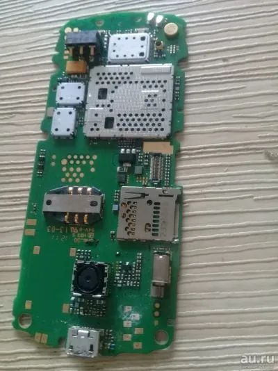 Лот: 22390662. Фото: 1. Nokia c2-05! Материнская плата... Микросхемы и платы