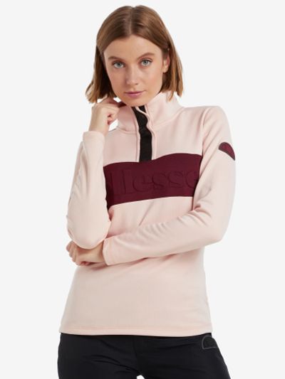 Лот: 22448081. Фото: 1. Толстовка женская Ellesse, Розовый. Легкие куртки, толстовки