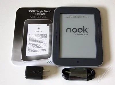 Лот: 2375875. Фото: 1. Электронная книга Nook Simple... Электронные книги