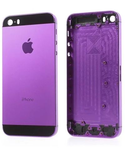 Лот: 9757329. Фото: 1. Корпус iPhone 5S Фиолетовый. Корпуса, клавиатуры, кнопки