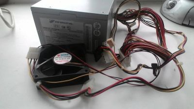 Лот: 9172859. Фото: 1. Блок питания FSP 350w + кулер... Корпуса, блоки питания
