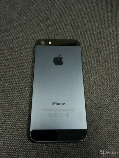 Лот: 5161773. Фото: 1. iphone 5 black 32gb. Смартфоны