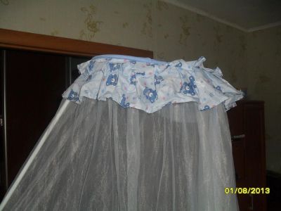 Лот: 3090129. Фото: 1. балдахин на кроватку. Постельные принадлежности