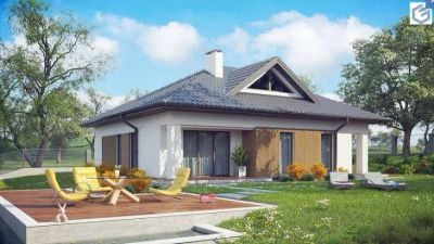 Лот: 10508045. Фото: 1. Z230 Проект комфортного одноэтажного... Проекты, чертежи