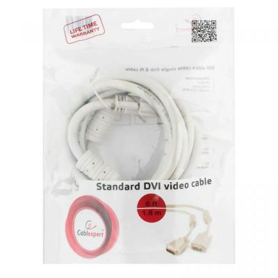 Лот: 22145750. Фото: 1. КАБЕЛЬ CABLEXPERT DVI-D 19M/19M... Шнуры, кабели, разъёмы