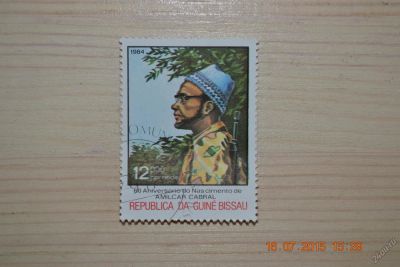 Лот: 5830084. Фото: 1. Марка Гвинея-Биссау 1984г. К 60-летию... Марки