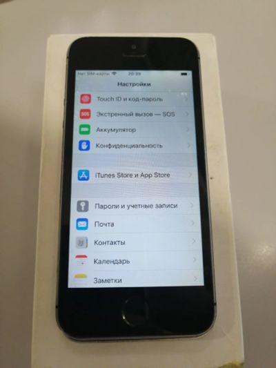 Лот: 15750838. Фото: 1. Смартфон Apple iPhone 5s (2503-08... Смартфоны