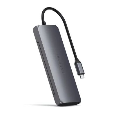 Лот: 22395533. Фото: 1. Адаптер Satechi USB-C Hybrid Multiport... USB-флеш карты