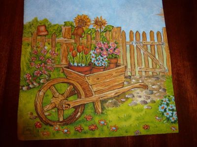Лот: 3821585. Фото: 1. Салфетка для декупажа ''Деревенский... Декупаж