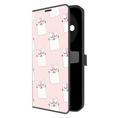 Лот: 25380648. Фото: 1. Чехол Krutoff Eco Book "Котики... Чехлы, бамперы