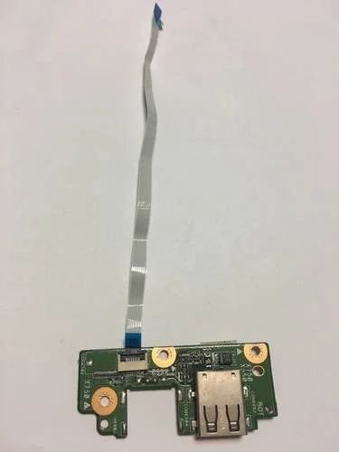 Лот: 16475804. Фото: 1. Плата разъемов USB со шлейфом... Платы расширения, контроллеры, доп. порты