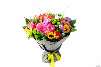Лот: 13570974. Фото: 1. Лот № 224 Букет Наше лето - 3200р... Свежие цветы