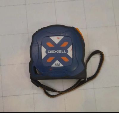 Лот: 19898232. Фото: 1. Рулетка 8м. "Dexell". Ручной инструмент