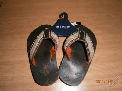 Лот: 1005192. Фото: 1. тапки reserved разм.23. новые. Другое (обувь)