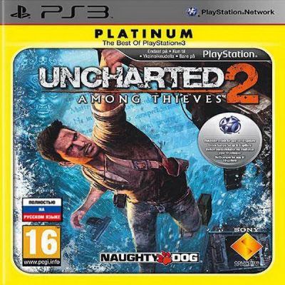 Лот: 5354041. Фото: 1. Uncharted 2. Among Thieves. (диск... Игры для консолей