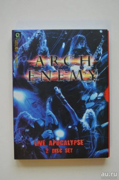 Лот: 8722701. Фото: 1. Arch Enemy - Live Apocalypse... Видеозаписи, фильмы