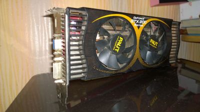 Лот: 13428772. Фото: 1. GTX 260. Видеокарты