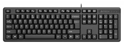 Лот: 24948741. Фото: 1. Клавиатура USB A4Tech KK-3, Black. Клавиатуры и мыши