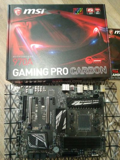 Лот: 12693390. Фото: 1. Материнская плата MSI 970A Gaming... Материнские платы