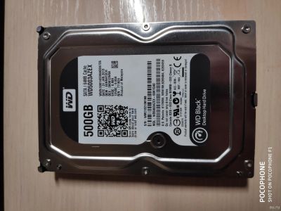 Лот: 14466027. Фото: 1. HDD WD 500 gb. Жёсткие диски (HDD)