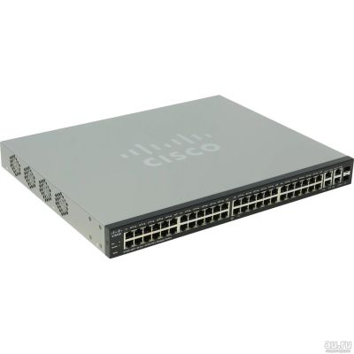 Лот: 16800777. Фото: 1. Коммутатор Cisco SF300-48. Маршрутизаторы (роутеры)