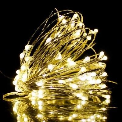 Лот: 16903429. Фото: 1. Гирлянда нить роса 200 led 20... Гирлянды, шарики, новогодние аксессуары