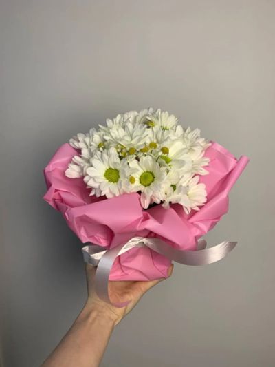 Лот: 25527867. Фото: 1. 7. Композиция-комплимент из живых... Свежие цветы