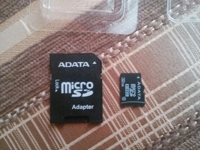 Лот: 5005815. Фото: 1. Флеш карта памяти MicroSDHC 32... Карты памяти