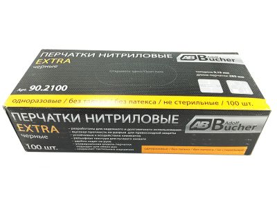 Лот: 8371317. Фото: 1. Adolf Bucher перчатки нитриловые... Другое (красота и здоровье)