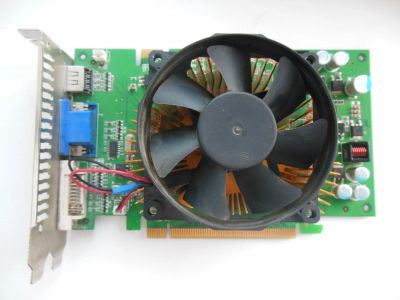 Лот: 6046019. Фото: 1. Видеокарта 8600gt 256mb ddr3 hdmi... Видеокарты