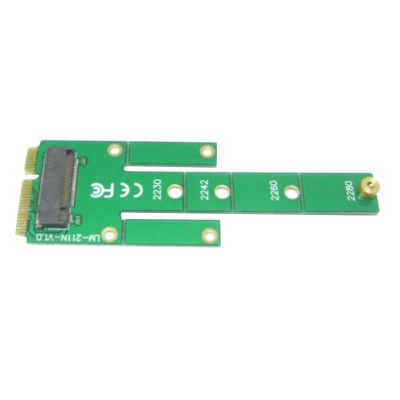Лот: 14355331. Фото: 1. M.2 NGFF на mSATA SSD адаптер... Шлейфы, кабели, переходники