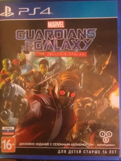 Лот: 12617239. Фото: 1. Стражи галактики PS4. Игры для консолей
