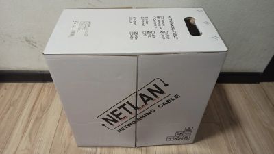Лот: 18868376. Фото: 1. Netlan ec-uf004-5e-pvc-gy экранированная... Сетевые кабели