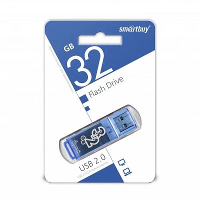 Лот: 13400281. Фото: 1. 32GB накопитель Smartbuy Glossy... USB-флеш карты