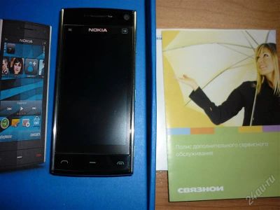 Лот: 1624831. Фото: 1. Nokia x6 8гб (оригинал, на гарантии... Смартфоны