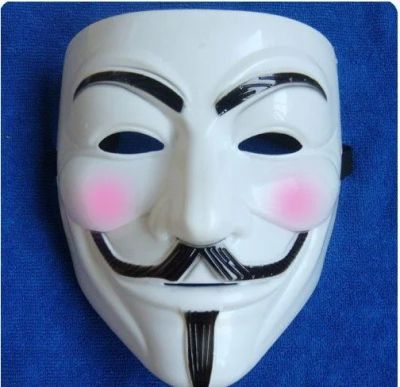 Лот: 4597292. Фото: 1. Маска Гай Фокс V - Vendetta Анонимус. Карнавальные маски, шляпы, аксессуары