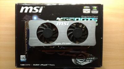 Лот: 15335794. Фото: 1. MSI GTS 250 TwinFrozr 1gb. Видеокарты