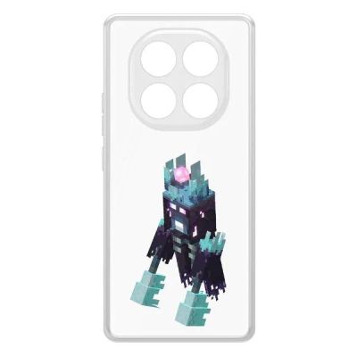 Лот: 25086153. Фото: 1. Чехол Krutoff Clear Case Minecraft... Чехлы, бамперы