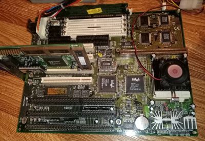 Лот: 21788593. Фото: 1. Ретро-сборка ATC-1020 + Pentium... Комплекты запчастей