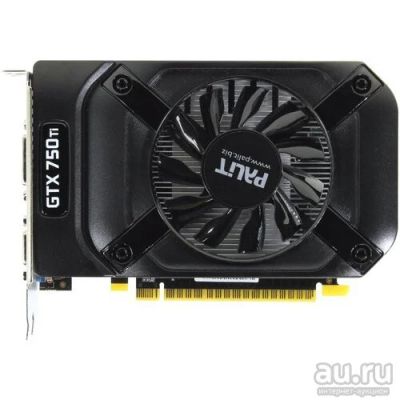 Лот: 18330522. Фото: 1. Видеокарта Palit GTX 750 Ti OC... Видеокарты